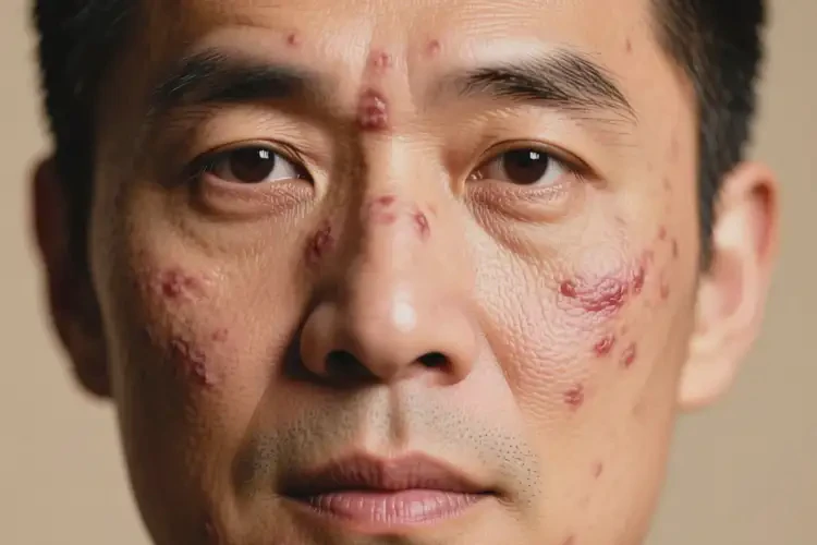 男人面部經(jīng)常起濕疹可不可以徹底自愈(圖3)