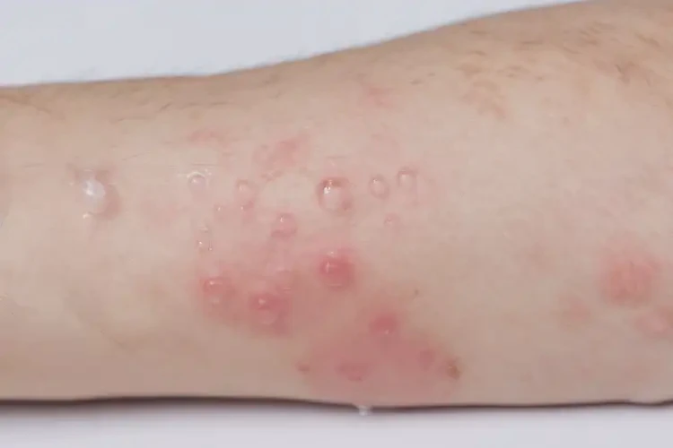 小孩身上容易起濕疹不管它會(huì)自己自愈嗎(圖2)