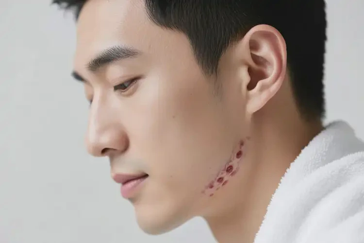 男性面部偶爾起濕疹能徹底自愈嗎(圖2)