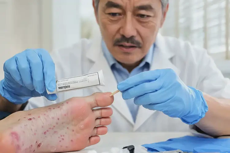 大學生腳上有濕疹可不可以徹底自愈(圖3)