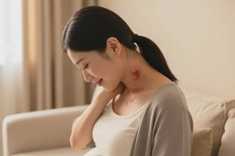 孕婦脖子出現(xiàn)濕疹可不可以徹底自愈(圖4)