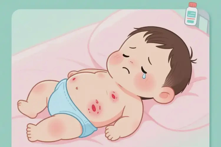 小孩肚子偶爾起濕疹不管它會自己好嗎(圖4)