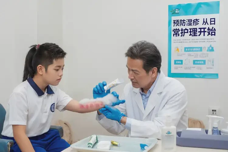 中學(xué)生全身起濕疹能靠自己自愈嗎(圖3)