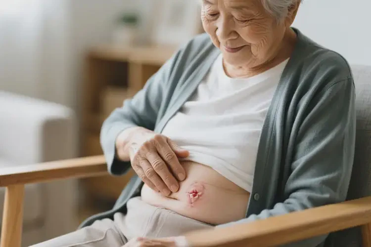 老人肚子出湿疹能靠自己自愈吗(图3)