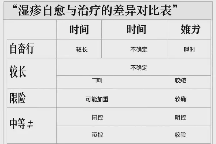 大學(xué)生肚子上偶爾長濕疹不管它會(huì)自己自愈嗎(圖1)