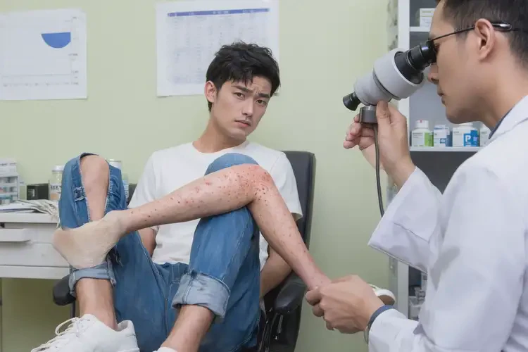 青年人小腿容易起濕疹不管它會(huì)自己自愈嗎(圖4)