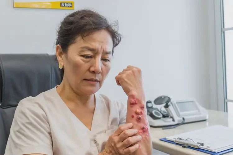 男生手臂有濕疹不管它會自己自愈嗎(圖4)