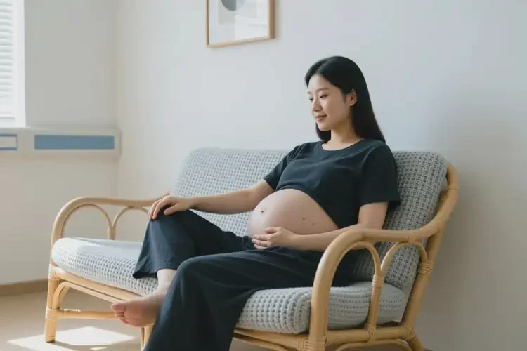 孕婦屁股上偶爾長濕疹可以徹底自愈嗎(圖1)