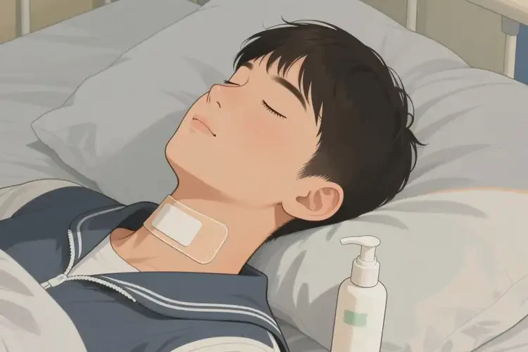 大學(xué)生脖子出現(xiàn)濕疹可不可以徹底自愈(圖1)