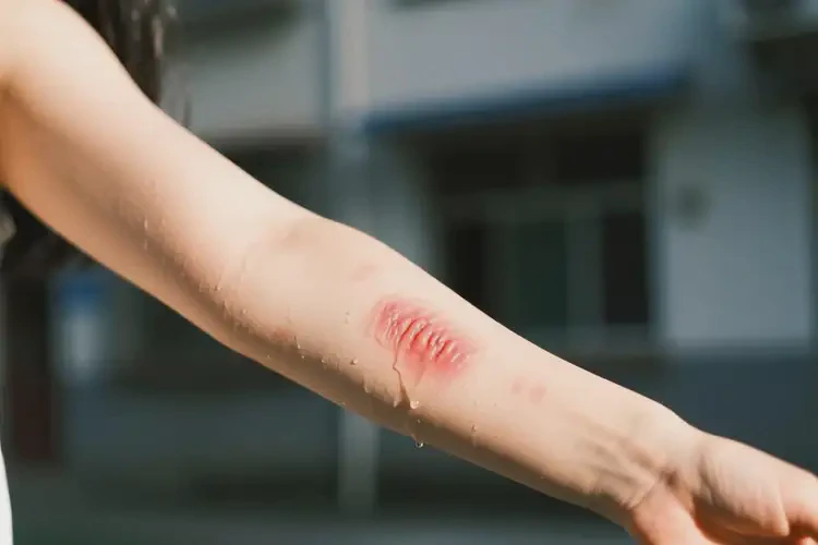 青年人手臂起濕疹不管它會自己好嗎(圖2)