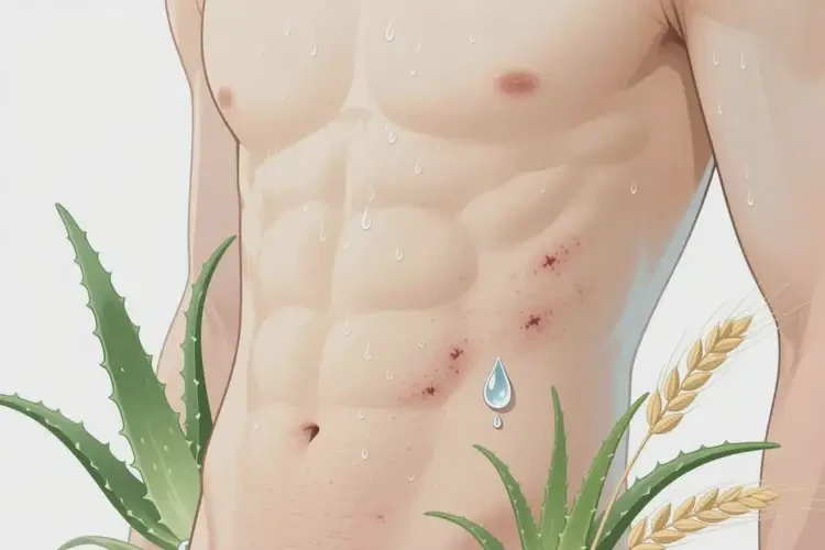 男性肚子上有濕疹能靠自己自愈嗎(圖3)