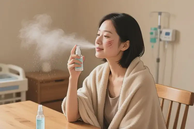 女性臉上容易起濕疹不管它會(huì)自己好嗎(圖1)