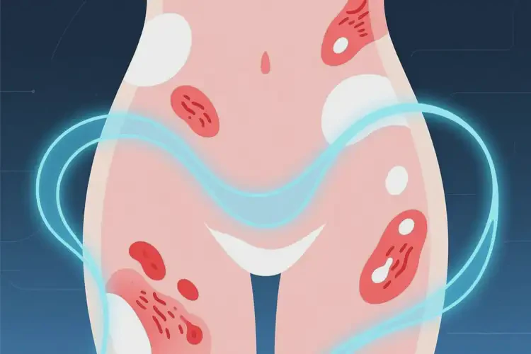 男人屁股偶爾起濕疹可不可以徹底自愈(圖1)