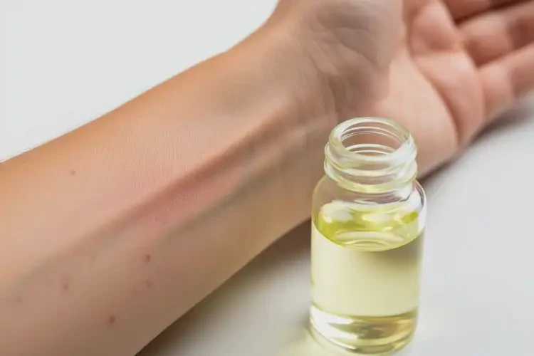 大學(xué)生手臂上偶爾起濕疹可不可以徹底自愈(圖1)