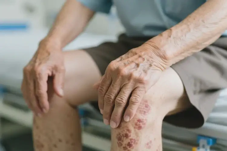 老年人四肢起濕疹不管它會(huì)自己好嗎(圖4)