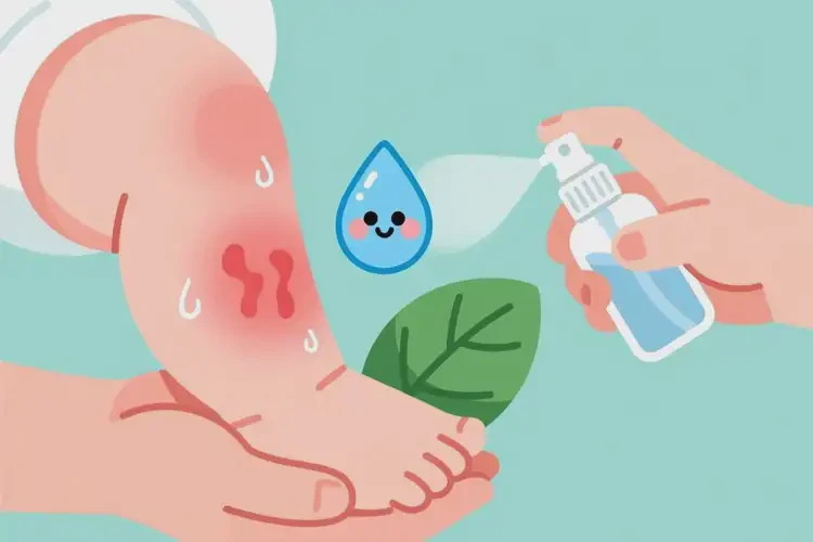 宝宝小腿有湿疹能靠自己自愈吗(图2)