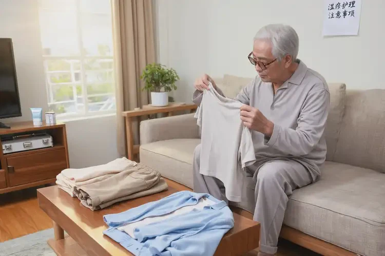 老年人大腿偶爾起濕疹不管它會自己好嗎(圖1)