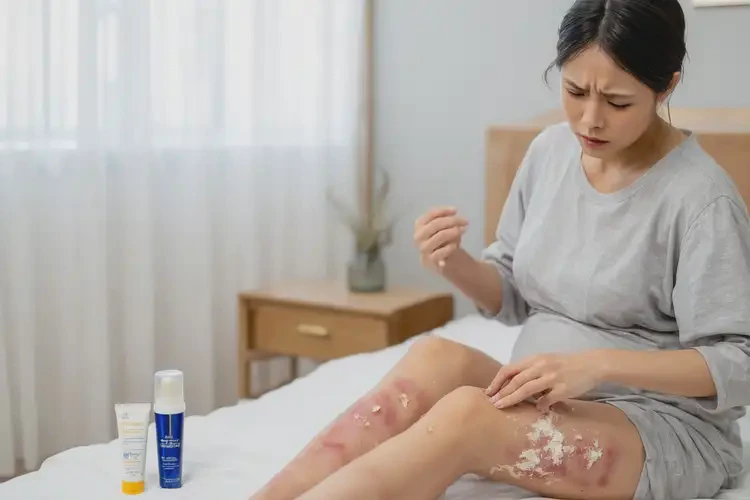 哺乳期媽媽大腿上經(jīng)常長濕疹不管它會自己自愈嗎(圖4)