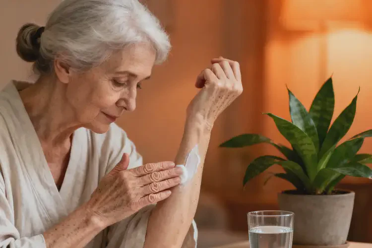 老年人全身出現(xiàn)濕疹能夠徹底治愈嗎(圖2)