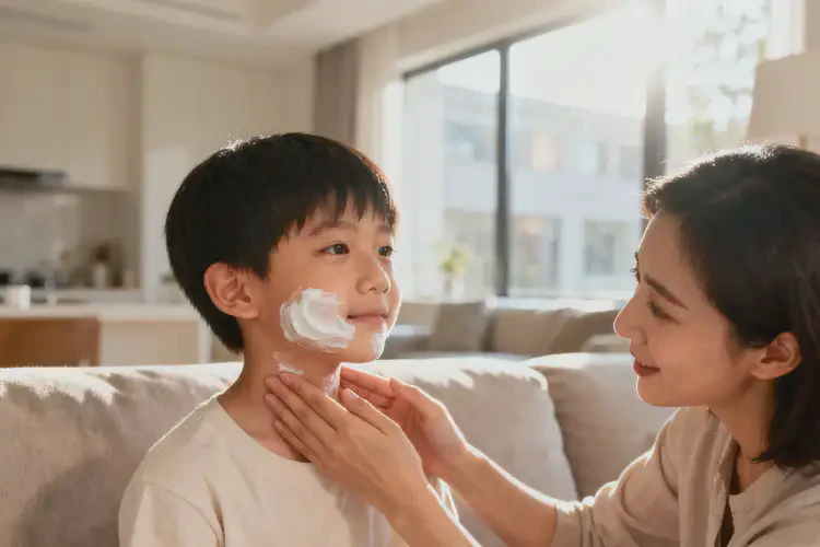 小學生脖子上容易起濕疹能徹底自愈嗎(圖4)