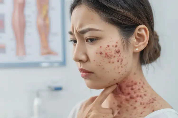 女生脖子上容易起濕疹能徹底自愈嗎(圖4)