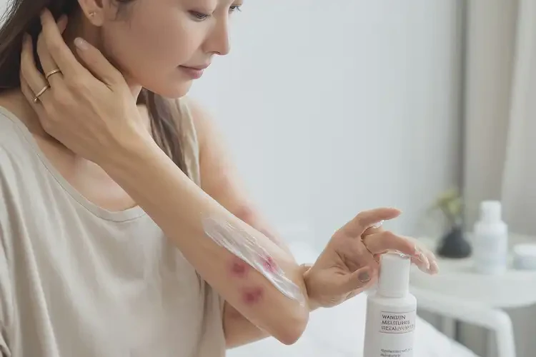 女性全身偶爾長(zhǎng)濕疹不管它會(huì)自己自愈嗎(圖3)