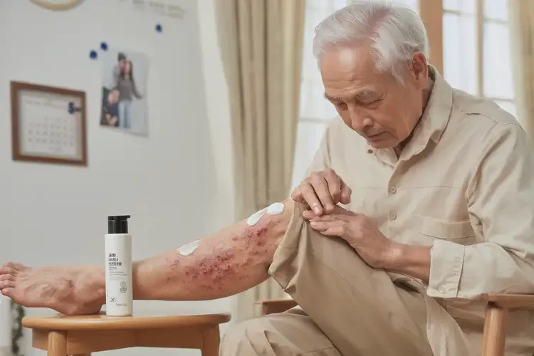 老年人大腿偶爾起濕疹不管它會自己好嗎(圖3)