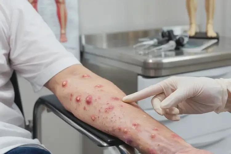 老人手臂上經常長濕疹可以徹底自愈嗎(圖4)