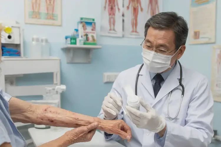 老人脖子有湿疹能靠自己自愈吗(图3)