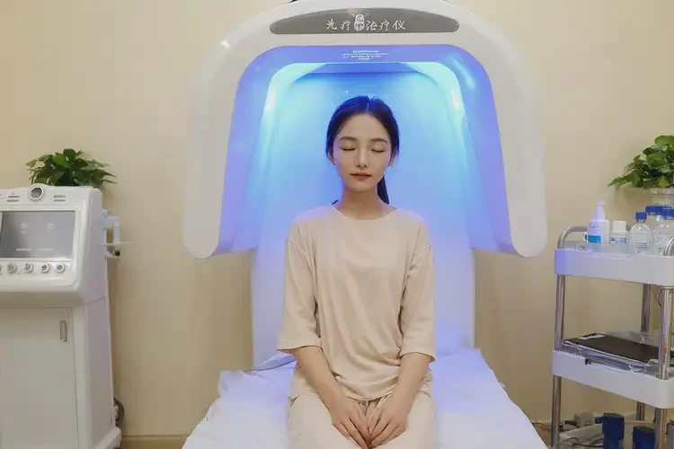 女性小腿上偶爾長濕疹能夠徹底治愈嗎(圖1)