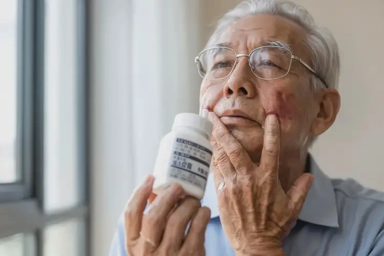 老年人面部容易長濕疹不管它會自己痊愈嗎(圖3)