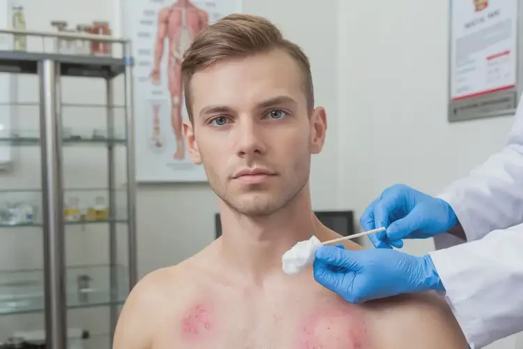 青年人脖子上容易起濕疹不管它會自己自愈嗎(圖3)