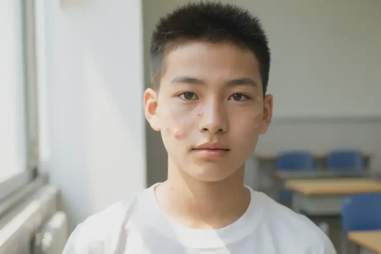 中學(xué)生面部偶爾起濕疹能靠自己自愈嗎(圖2)
