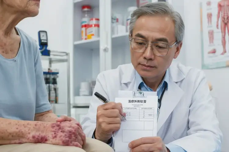 高齡老人大腿上出現(xiàn)濕疹能徹底自愈嗎(圖2)