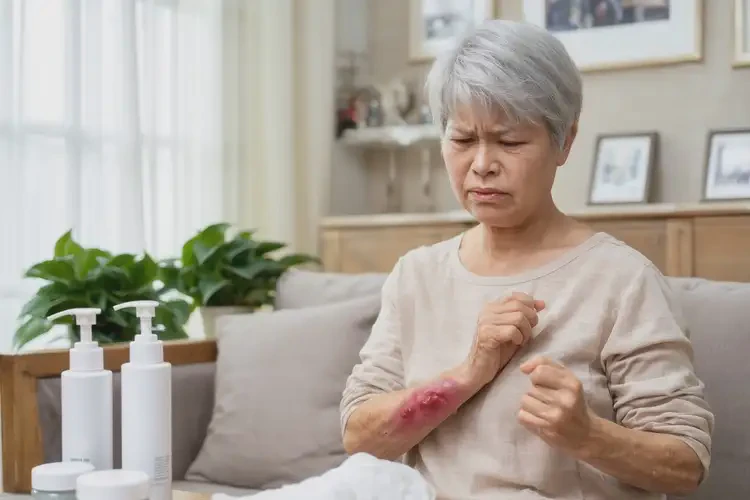 老年人全身起濕疹能徹底自愈嗎(圖2)