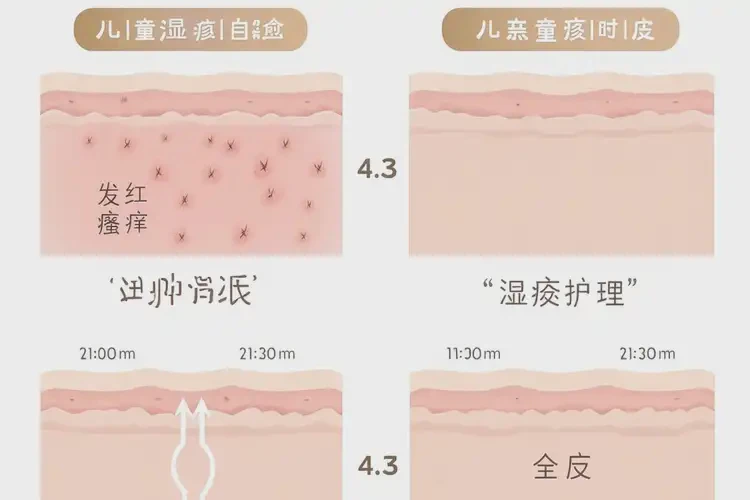 小孩身上出現(xiàn)濕疹可不可以徹底自愈(圖4)