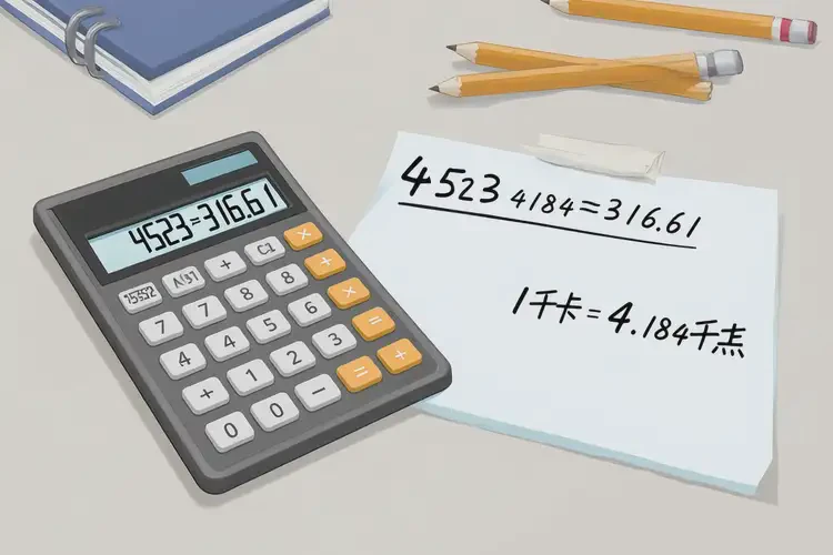 70克4523千焦等于多少热量(图1)