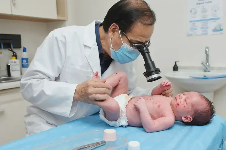 嬰兒肛周起濕疹可以徹底自愈嗎(圖1)