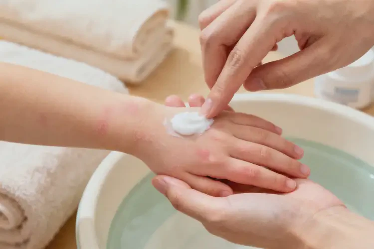 孩子手上偶爾長(zhǎng)濕疹能靠自己自愈嗎(圖3)