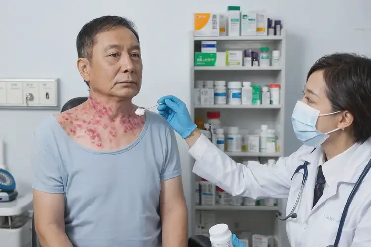 男性脖子上經(jīng)常起濕疹不管它會自己痊愈嗎(圖3)