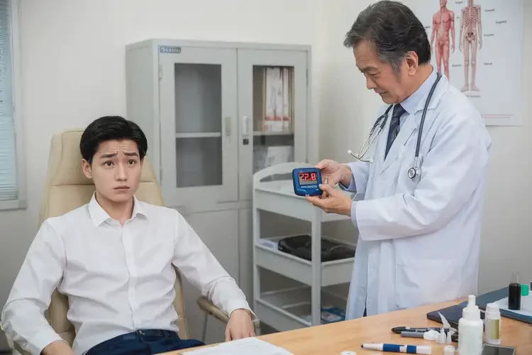 年輕人晚上血糖22(圖1)