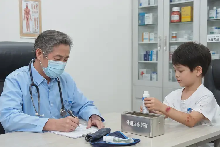 孩子手上經(jīng)常長濕疹能靠自己自愈嗎(圖1)