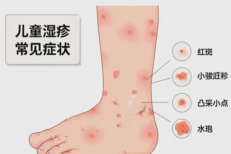 兒童腳上起濕疹可不可以徹底自愈(圖4)