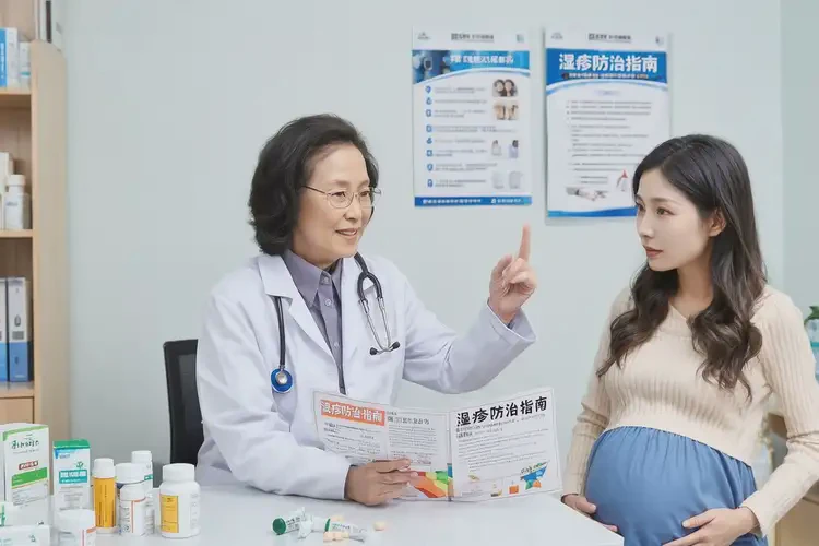 孕婦全身出濕疹能夠徹底治愈嗎(圖3)