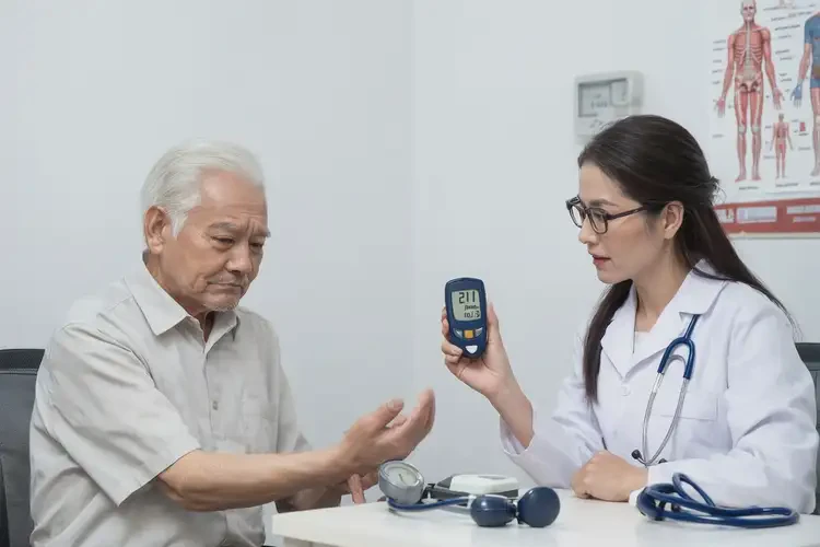 老年人早餐血糖21(圖1)