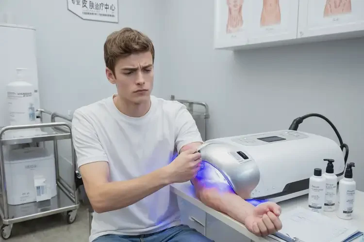 青年人肚子上有濕疹不管它會自己自愈嗎(圖1)