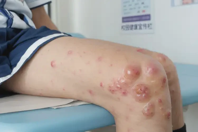 中學生小腿出現(xiàn)濕疹不管它會自己痊愈嗎(圖4)