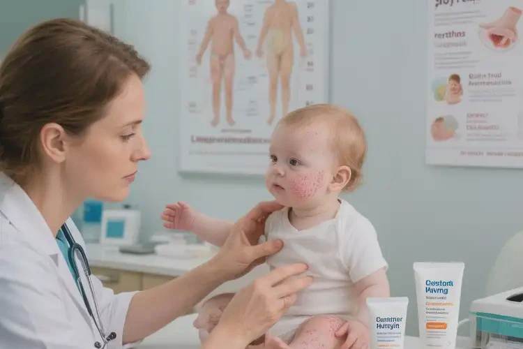 嬰兒身上偶爾起濕疹不管它會自己好嗎(圖3)