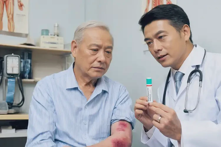 老年人手臂經(jīng)常長(zhǎng)濕疹可不可以徹底自愈(圖2)