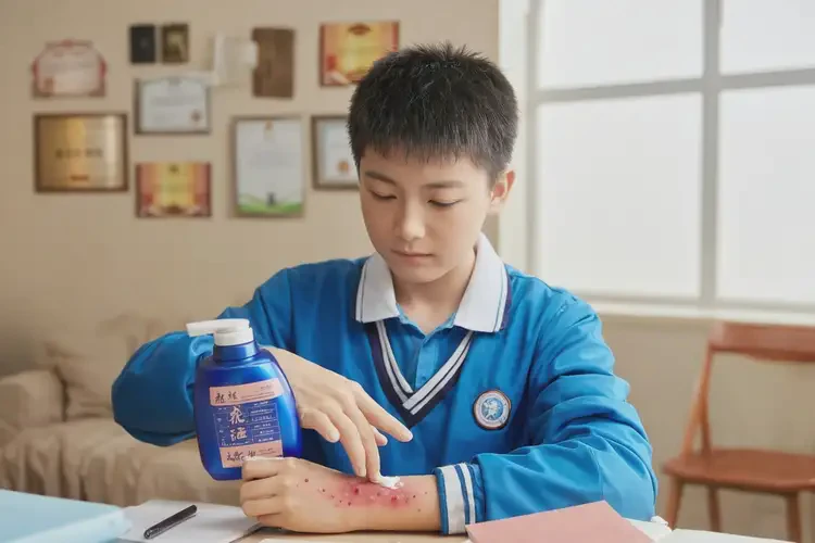 中學(xué)生手臂經(jīng)常長濕疹不管它會自己痊愈嗎(圖2)